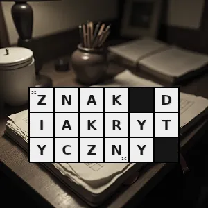 Rozwiązanie krzyżówki: alfabetka - znak diakrytyczny | hasła, synonimy i podpowiedzi Hasło krzyżówkowe alfabetka - znak diakrytyczny – rozwiązanie, synonimy, podpowiedzi i definicje krzyżówkowe